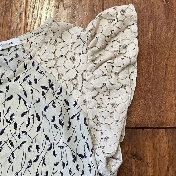 Pleione Floral Blouse Womens Small - Picture 4 of 10